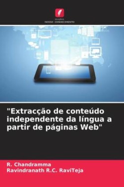 "Extracção de conteúdo independente da língua a partir de páginas Web"