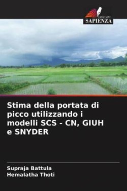 Stima della portata di picco utilizzando i modelli SCS - CN, GIUH e SNYDER