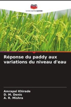 Réponse du paddy aux variations du niveau d'eau