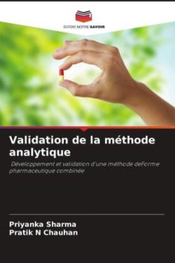 Validation de la méthode analytique