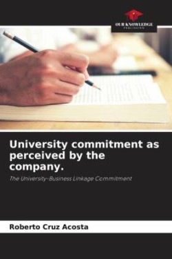 University commitment as perceived by the company.