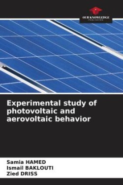 Experimental study of photovoltaic and aerovoltaic behavior