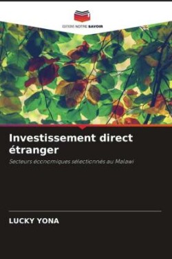 Investissement direct étranger