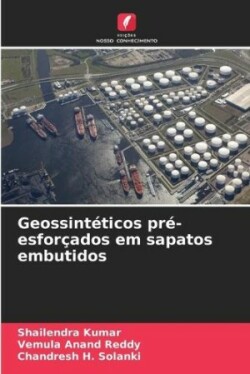 Geossintéticos pré-esforçados em sapatos embutidos