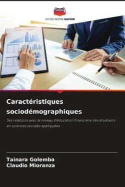 Caractéristiques sociodémographiques