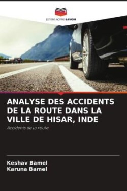 Analyse Des Accidents de la Route Dans La Ville de Hisar, Inde