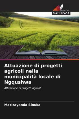 Attuazione di progetti agricoli nella municipalità locale di Ngqushwa