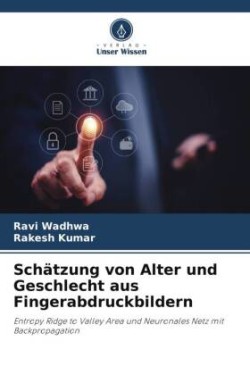 Schätzung von Alter und Geschlecht aus Fingerabdruckbildern