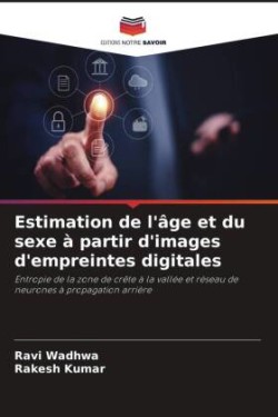 Estimation de l'âge et du sexe à partir d'images d'empreintes digitales