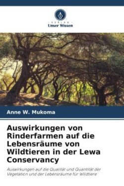 Auswirkungen von Rinderfarmen auf die Lebensräume von Wildtieren in der Lewa Conservancy