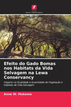 Efeito do Gado Bomas nos Habitats da Vida Selvagem na Lewa Conservancy