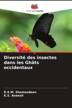 Diversité des insectes dans les Ghâts occidentaux