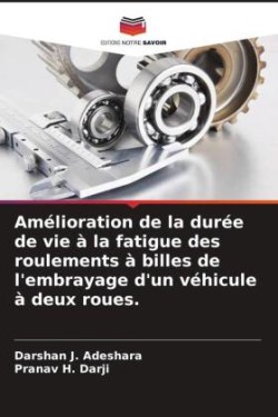 Amélioration de la durée de vie à la fatigue des roulements à billes de l'embrayage d'un véhicule à deux roues.