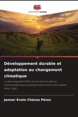 Développement durable et adaptation au changement climatique