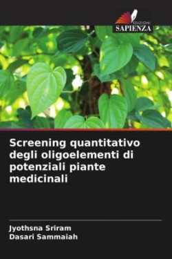 Screening quantitativo degli oligoelementi di potenziali piante medicinali