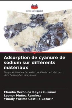Adsorption de cyanure de sodium sur différents matériaux