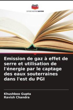 Emission de gaz à effet de serre et utilisation de l'énergie par le captage des eaux souterraines dans l'est du PGI