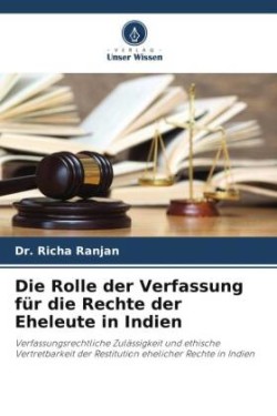 Rolle der Verfassung für die Rechte der Eheleute in Indien