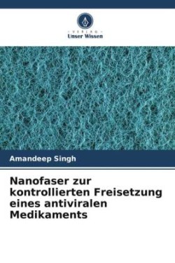 Nanofaser zur kontrollierten Freisetzung eines antiviralen Medikaments