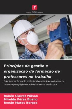 Princípios da gestão e organização da formação de professores no trabalho