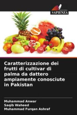 Caratterizzazione dei frutti di cultivar di palma da dattero ampiamente conosciute in Pakistan