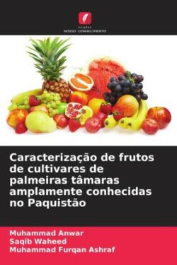 Caracterização de frutos de cultivares de palmeiras tâmaras amplamente conhecidas no Paquistão