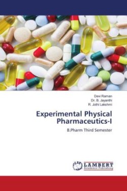 Experimental Physical Pharmaceutics-I