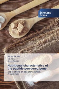 Nutritional characteristics of the peptide powdered bone