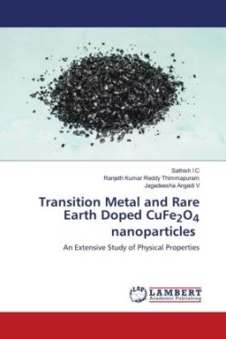 Transition Metal and Rare Earth Doped CuFe2O4 nanoparticles