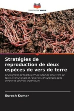 Stratégies de reproduction de deux espèces de vers de terre