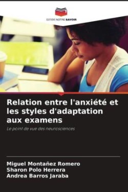 Relation entre l'anxiété et les styles d'adaptation aux examens