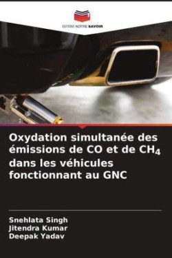 Oxydation simultanée des émissions de CO et de CH4 dans les véhicules fonctionnant au GNC