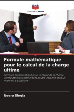 Formule mathématique pour le calcul de la charge ultime