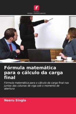 Fórmula matemática para o cálculo da carga final