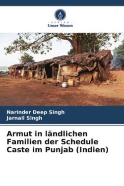 Armut in ländlichen Familien der Schedule Caste im Punjab (Indien)