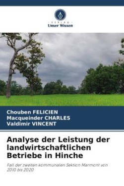 Analyse der Leistung der landwirtschaftlichen Betriebe in Hinche