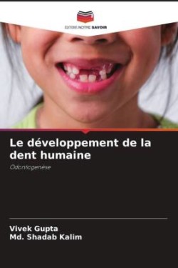 développement de la dent humaine