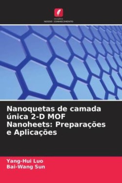 Nanoquetas de camada única 2-D MOF Nanoheets