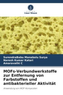 MOFs-Verbundwerkstoffe zur Entfernung von Farbstoffen und antibakterieller Aktivität