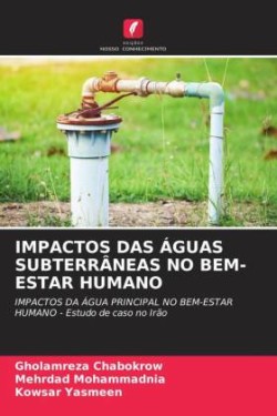 Impactos Das Águas Subterrâneas No Bem-Estar Humano