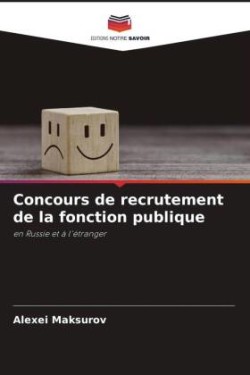 Concours de recrutement de la fonction publique