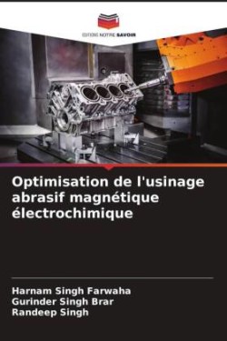 Optimisation de l'usinage abrasif magnétique électrochimique