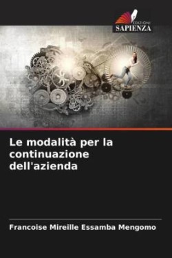 modalità per la continuazione dell'azienda