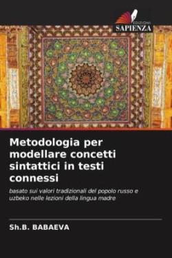 Metodologia per modellare concetti sintattici in testi connessi