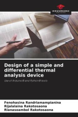 Design of a simple and differential thermal analysis device