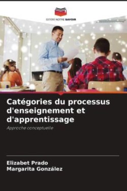 Catégories du processus d'enseignement et d'apprentissage