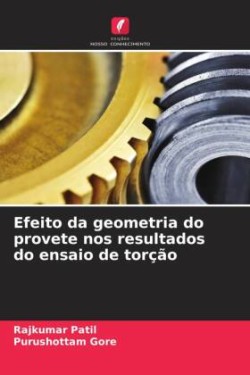 Efeito da geometria do provete nos resultados do ensaio de torção