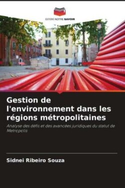 Gestion de l'environnement dans les r�gions m�tropolitaines