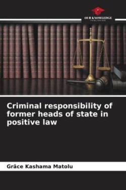 Criminal responsibility of former heads of state in positive law