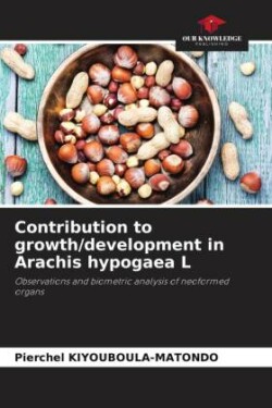 Contribution to growth/development in Arachis hypogaea L